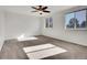 Bedroom filled with natural light has a ceiling fan, and neutral carpet at 11535 Albion Ct, Thornton, CO 80233