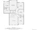 Second-floor plan showcasing bedrooms, bathrooms, walk-in closet, and open space at 4206 Eagle Ridge Way, Castle Rock, CO 80104