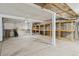 Unfinished basement with storage space at 371 Buckskin Ct, Parker, CO 80138