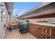 Private deck with outdoor space for grilling at 804 Summer Dr, Highlands Ranch, CO 80126