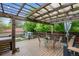 Deck features a pergola for shade and space for entertaining at 2703 N Milwaukee St, Denver, CO 80205