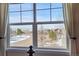 Stunning mountain views from bedroom window at 16686 Rinker Way, Broomfield, CO 80023