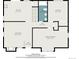 Main floorplan with primary bedroom, kitchen, and living room at 245 Cedar St, Hudson, CO 80642