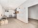Unfinished garage with additional storage area at 245 Cedar St, Hudson, CO 80642