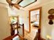 View from the top of the staircase looking down into an upper level at 200 The Lane Rd, Golden, CO 80403