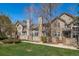 Charming townhomes feature lush front lawn, private patios, and beautiful architectural details at 1673 S Fulton St, Aurora, CO 80247