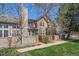 Charming townhomes feature lush front lawn, private patios, and beautiful architectural details at 1673 S Fulton St, Aurora, CO 80247
