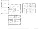 Detailed floor plan showcasing the layout of the property across multiple levels at 5440 W Hinsdale Ave, Littleton, CO 80128