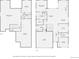 Detailed floor plan showcasing layout of bedrooms, kitchen, living spaces, and bathrooms at 6863 E 132Nd Pl, Thornton, CO 80602