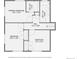 Second floor floor plan showing bedrooms, primary bedroom, walk-in closet and a bath at 4257 Graham Ct, Boulder, CO 80305