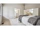 Bedroom with walk-in closet and great lighting at 345 Harrison St, Denver, CO 80206