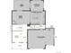 Main level floor plan featuring an open layout and 3-car garage at 39192 Clymer St, Elizabeth, CO 80107