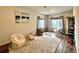 Bonus room with carpet, bean bag chairs, and plentiful natural light at 295 Kitselman Dr, Castle Rock, CO 80104