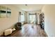 Spacious living room with lots of natural light featuring dark floors and neutral decor at 295 Kitselman Dr, Castle Rock, CO 80104