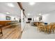 Spacious basement with ping pong table and additional seating area at 15020 Harrison St, Brighton, CO 80602