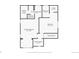 A detailed floor plan showcasing the layout of the second floor with labeled rooms and dimensions at 9268 E 37Th Ave, Denver, CO 80238