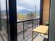 Balcony with a mountain view at 2718 Pine St # 305, Boulder, CO 80302