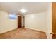 Cozy bedroom featuring neutral walls and carpeting, a window, and a closet for ample storage at 9241 Knox Ct, Westminster, CO 80031