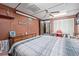 Basement bedroom with ample space and a desk, perfect for guests or a home office at 576 S Tabor St, Elizabeth, CO 80107