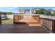 Spacious deck overlooking the backyard at 4405 Walden Ct, Denver, CO 80249