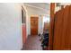 Entrance with a wooden door at 3021 Grape St, Denver, CO 80207