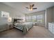 Bright main bedroom with windows and ceiling fan at 5663 W 96Th Ave, Westminster, CO 80020