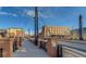 View from the pedestrian bridge looking towards the buildings on the opposite side of the road at 1013 Homestake Dr # 17C, Golden, CO 80401