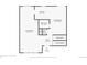 Floorplan of a home featuring living room, kitchen, dining room, bathroom, and foyer at 1013 Homestake Dr # 17C, Golden, CO 80401