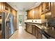 Well-appointed kitchen with stainless steel appliances and ample storage at 1129 Genesee Vista Rd, Golden, CO 80401