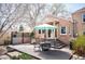 Backyard deck with outdoor seating and a grill at 2084 Bell Ct, Lakewood, CO 80215
