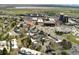 Aerial view of the community offering beautiful green spaces, water features, and city access at 2960 S Parker Ct, Aurora, CO 80014