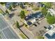 Aerial view showcases ample parking and convenient access to the property at 2960 S Parker Ct, Aurora, CO 80014