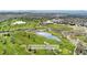 Scenic view of the Kennedy Golf Course with lush green fairways and serene water features at 2960 S Parker Ct, Aurora, CO 80014