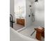 Bathroom features a soaking tub and separate walk-in shower at 350 Holly St, Denver, CO 80220