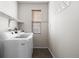 Laundry room with washer, dryer and shelving at 1124 W 124Th Ct, Denver, CO 80234