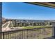 Stunning panoramic view from the deck overlooking the neighborhood and open landscape, showcasing community aesthetics at 10119 Bellwether Ln, Lone Tree, CO 80124