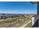 Elevated view from deck showcasing neighborhood, community layout, and distant vistas, highlighting the location's charm at 10119 Bellwether Ln, Lone Tree, CO 80124