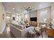 Cozy living room featuring modern furniture, hardwood floors, and a serene ambiance at 3336 Goodyear St, Castle Rock, CO 80109