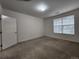 Bedroom with big window and closet is full of natural light at 9220 Wilde Ln # 102, Parker, CO 80134