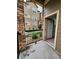 Patio has views of the nearby units and well maintained lawn at 9220 Wilde Ln # 102, Parker, CO 80134