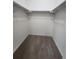 Spacious walk-in closet with carpeted floors and metal shelving for optimal organization at 9220 Wilde Ln # 102, Parker, CO 80134