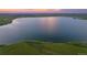 Aerial view of a large lake, serene landscape at 3929 S Quemoy Ct, Aurora, CO 80018