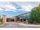 A large community clubhouse features modern architecture and ample windows at 6705 Nelson St, Arvada, CO 80004