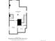 Floorplan showcasing layout of recreation room, stairs, bath and bedroom on the first floor at 34 Sommerset Cir, Englewood, CO 80111