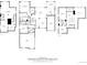 Detailed floor plan showing the layout of the home's three floors and the square footage of each room at 34 Sommerset Cir, Englewood, CO 80111
