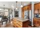 Spacious kitchen with granite countertops and stainless steel appliances at 8656 Aberdeen Cir, Highlands Ranch, CO 80130