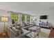 Bright living room featuring a large sectional sofa, plush ottoman, and three windows offering ample natural light at 455 Greenwood, Longmont, CO 80504