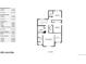 Second floorplan showcases the layout of the primary bedroom, two bedrooms, two bathrooms, and laundry at 9095 Birch Run Ln, Parker, CO 80134