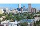 Breathtaking city view featuring lush trees, cityscape and a clear blue sky at 800 N Washington St # 710, Denver, CO 80203