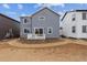 New construction backyard featuring a patio at 1349 Brookfield Pl, Erie, CO 80026